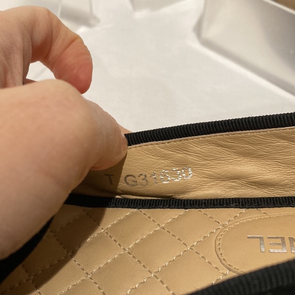 Chanel CC Quilted Ballerina Flats Size 36 - Picture 4 of 7